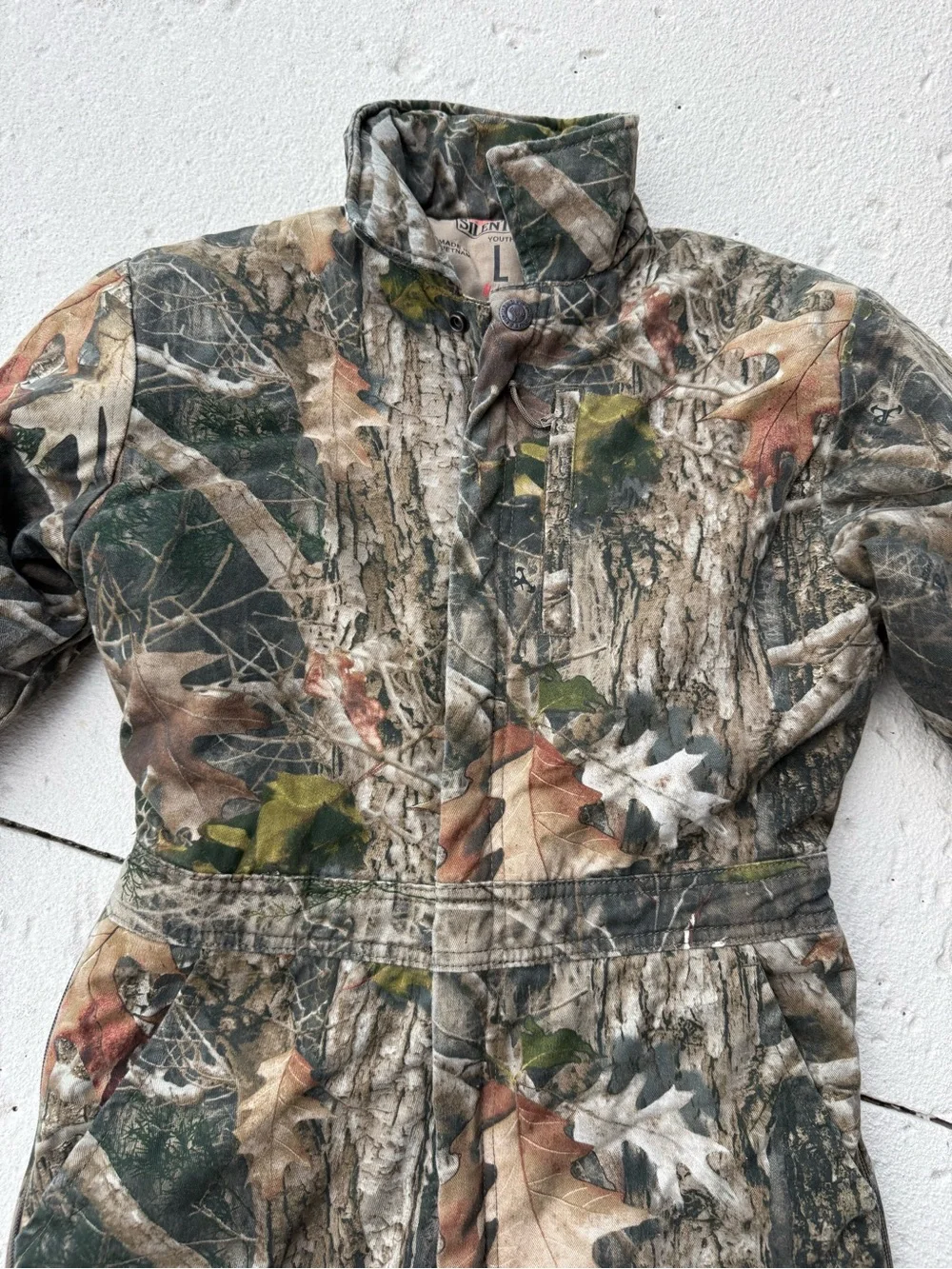 RedHead Silent Hide Insulated Youth Coveralls Size Large